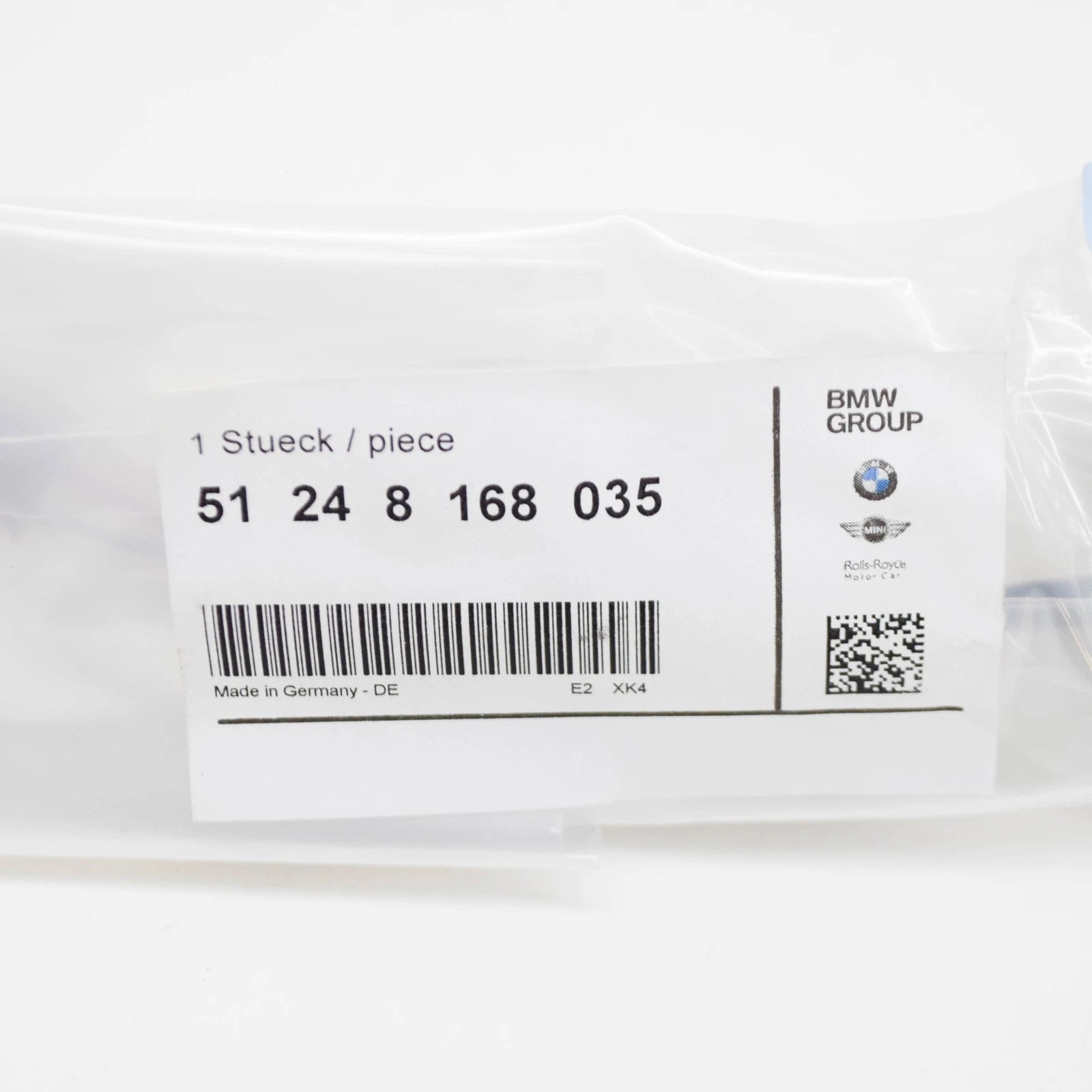 NEW BMW 5 E60 REAR TRUNK LID RELEASE HANDLE 51248168035 8168035 2007 ORIGINAL