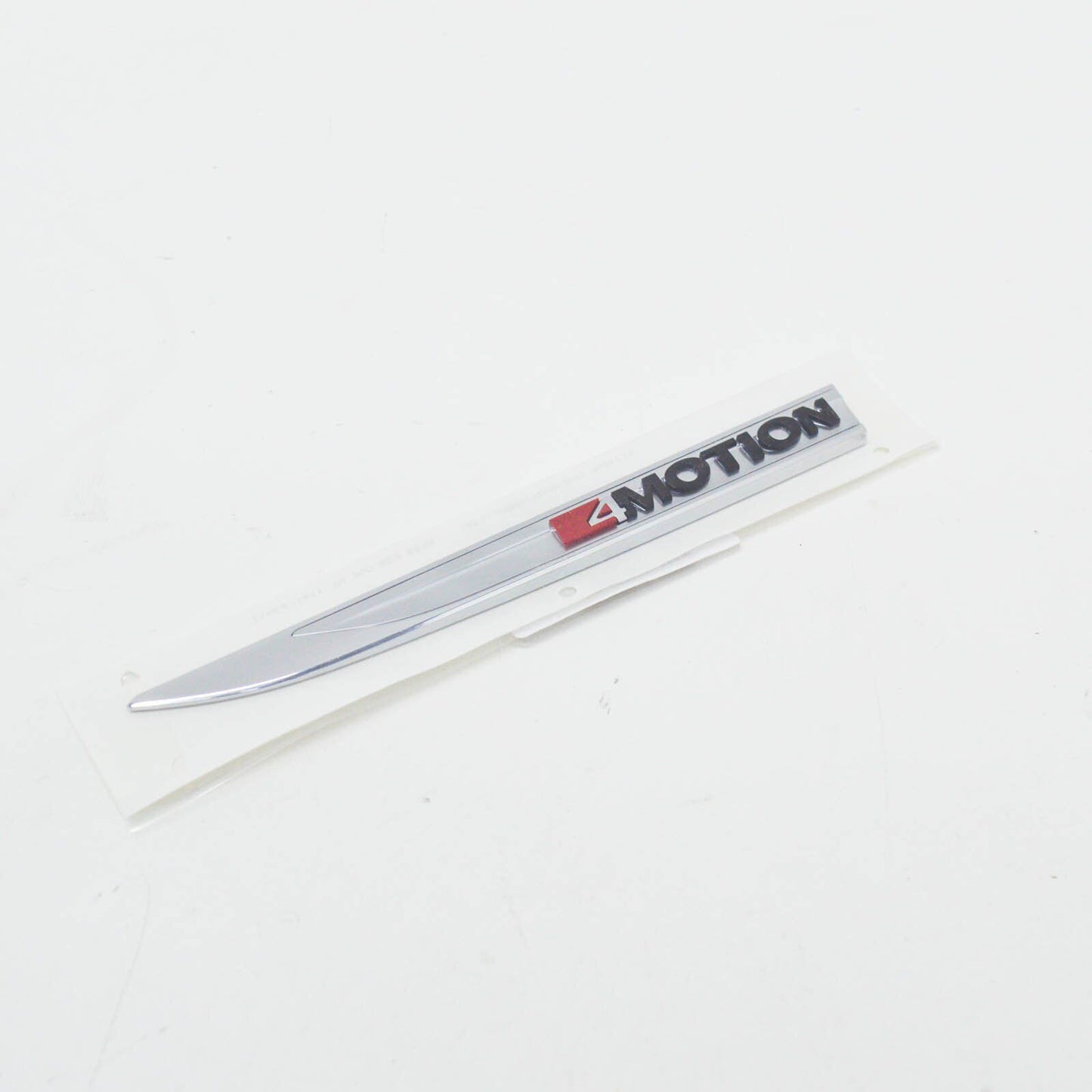 new vw passat 3g b8 left side aluminium red 4motion emblem 3g0853689ahqx