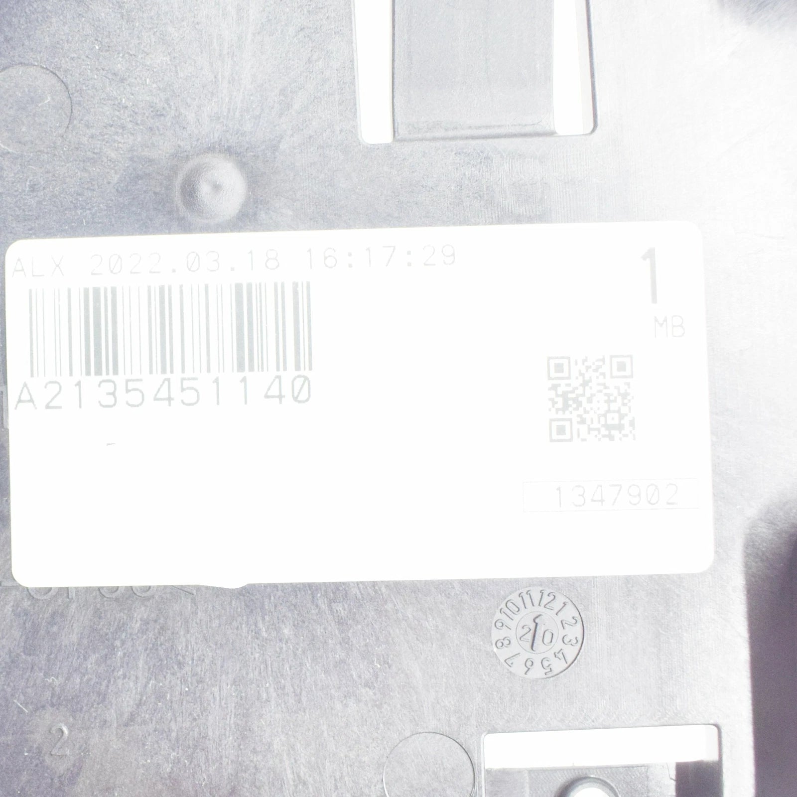 NEW MERCEDES-BENZ E W213 REAR BODY CONTROL MODULE BRACKET A2135451140