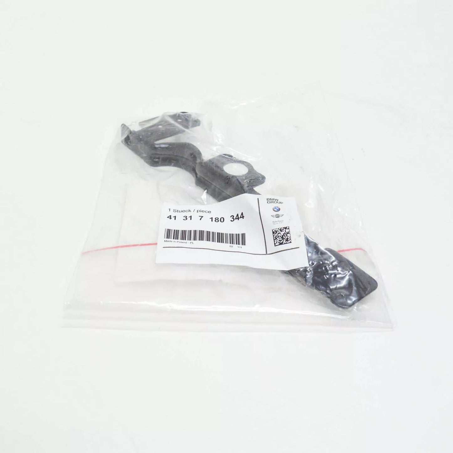 NEW BMW 3 E92 FRONT RIGHT FENDER HOLDER BRACKET 41317180344 ORIGINAL