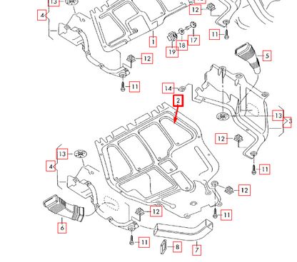 new audi a3 8l1 manual gearbox noise insulation 1j0825236g original