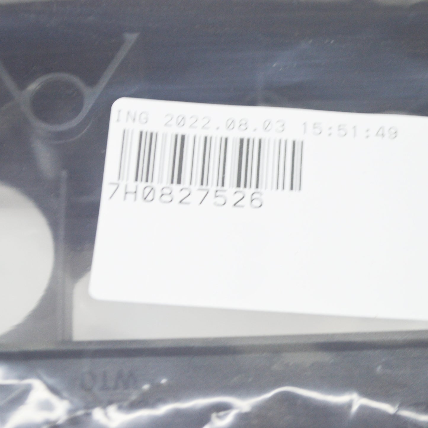 NEW VW TRANSPORTER T5 TAILGATE LOCK MOUNTING BAR 7H0827526 ORIGINAL