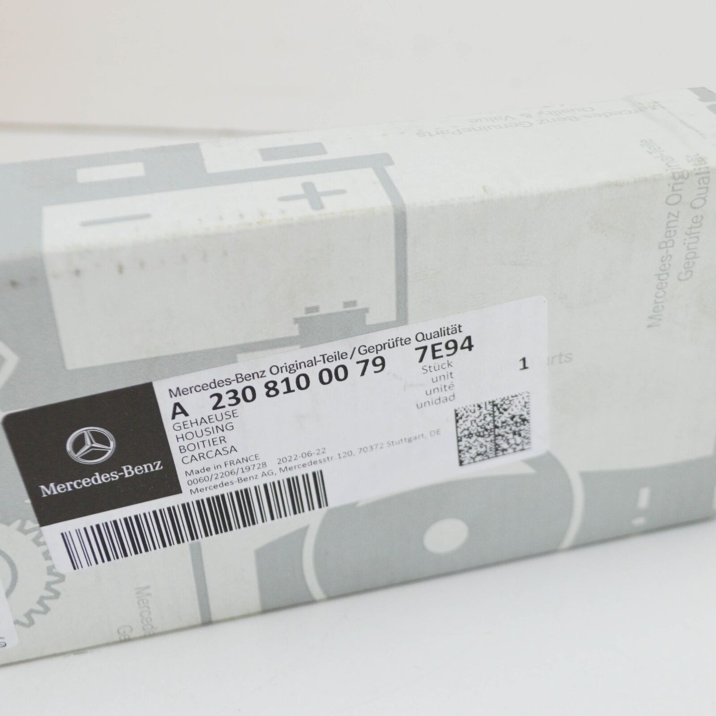 NEW MERCEDES-BENZ SL R230 SUN VISOR HOUSING A23081000797E94 ORIGINAL