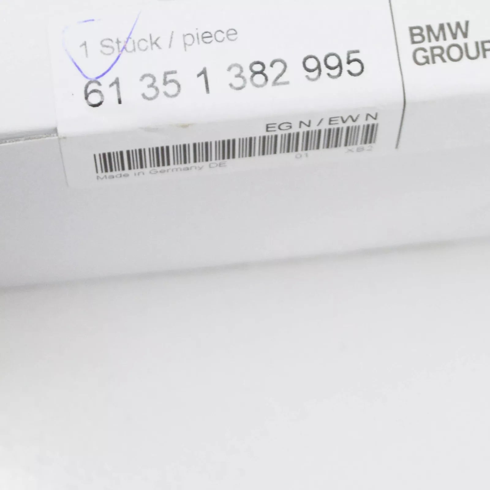 NEW BMW 7 E38 SUN BLIND CONTROL UNIT 61351382995 ORIGINAL