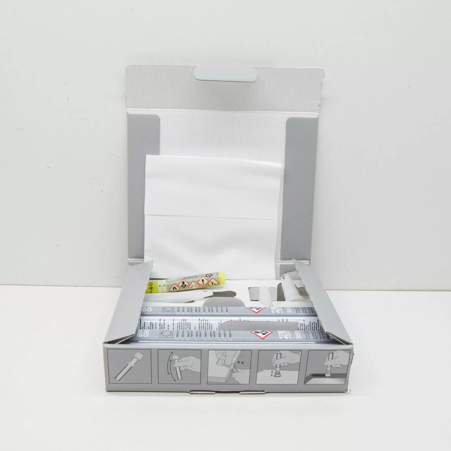 NEW BMW 2 F45 WINDOW GLASS GLAZE REPAIR FLAT KIT 83192289287 ORIGINAL