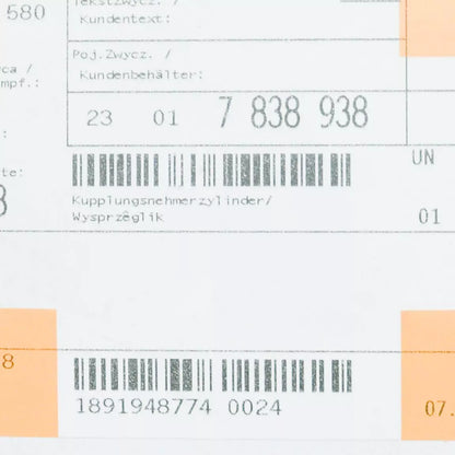 NEW BMW M5 E60 ENGINE SMG TRANSMITION SLAVE CYLINDER 23017838938 ORIGINAL