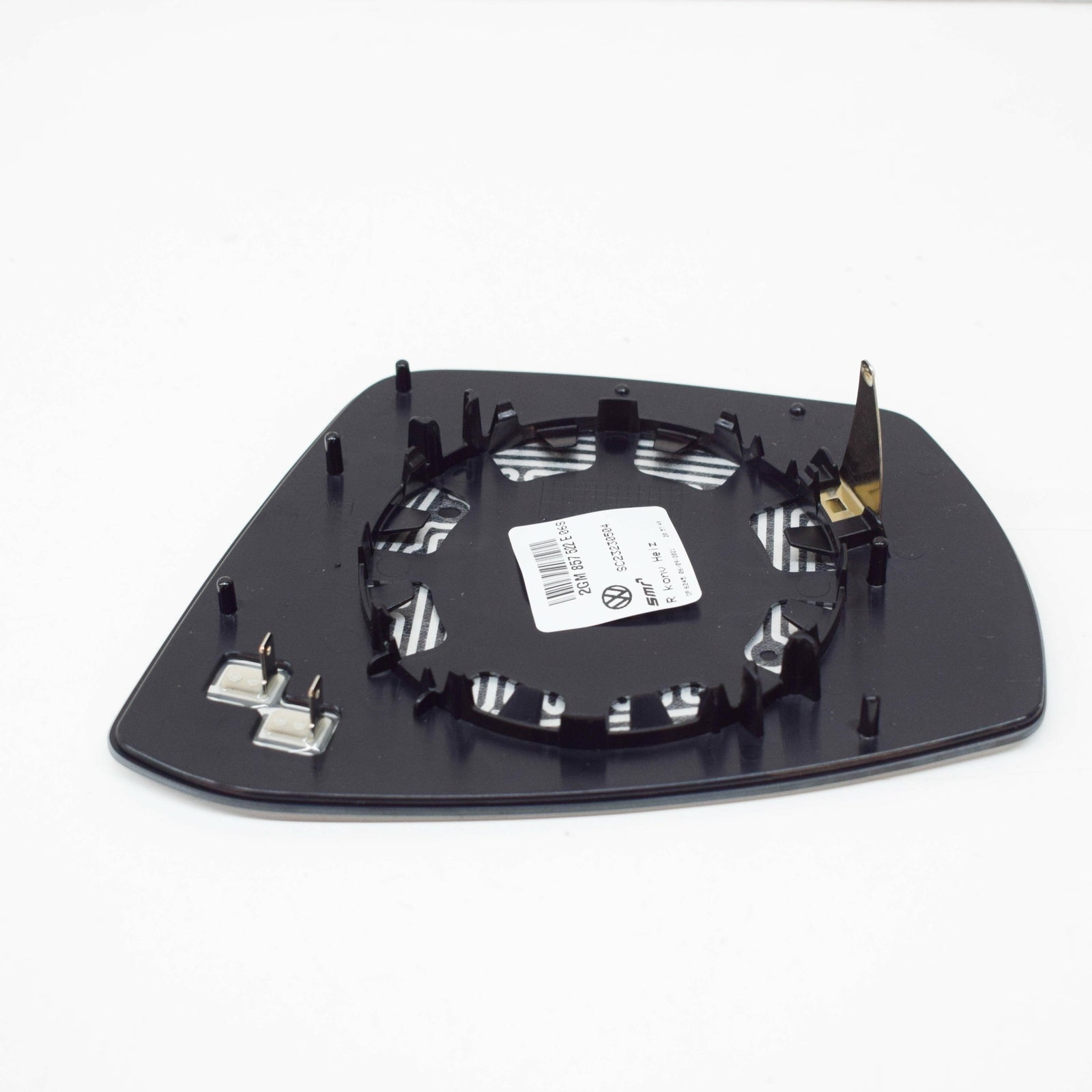 NEW VW T-CROSS C11 FRONT RIGHT DOOR MIRROR GLASS LHD 2GM857522E ORIGINAL