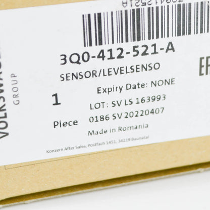 NEW VOLKSWAGEN PASSAT 3G FRONT LEFT HEIGH LEVEL SENSOR W POLE 3Q0412521A