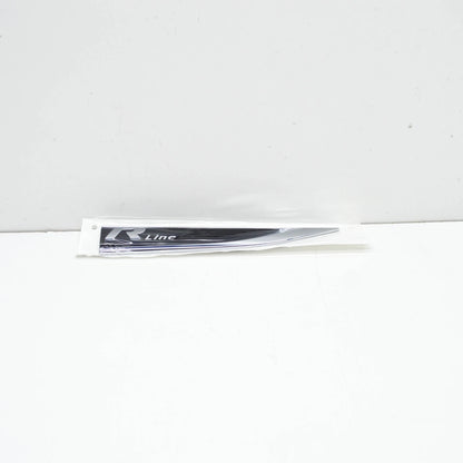 NEW VW JETTA MK7 WING RIGHT MANUFACTURER BADGE R-LINE 17A853688GDPJ
