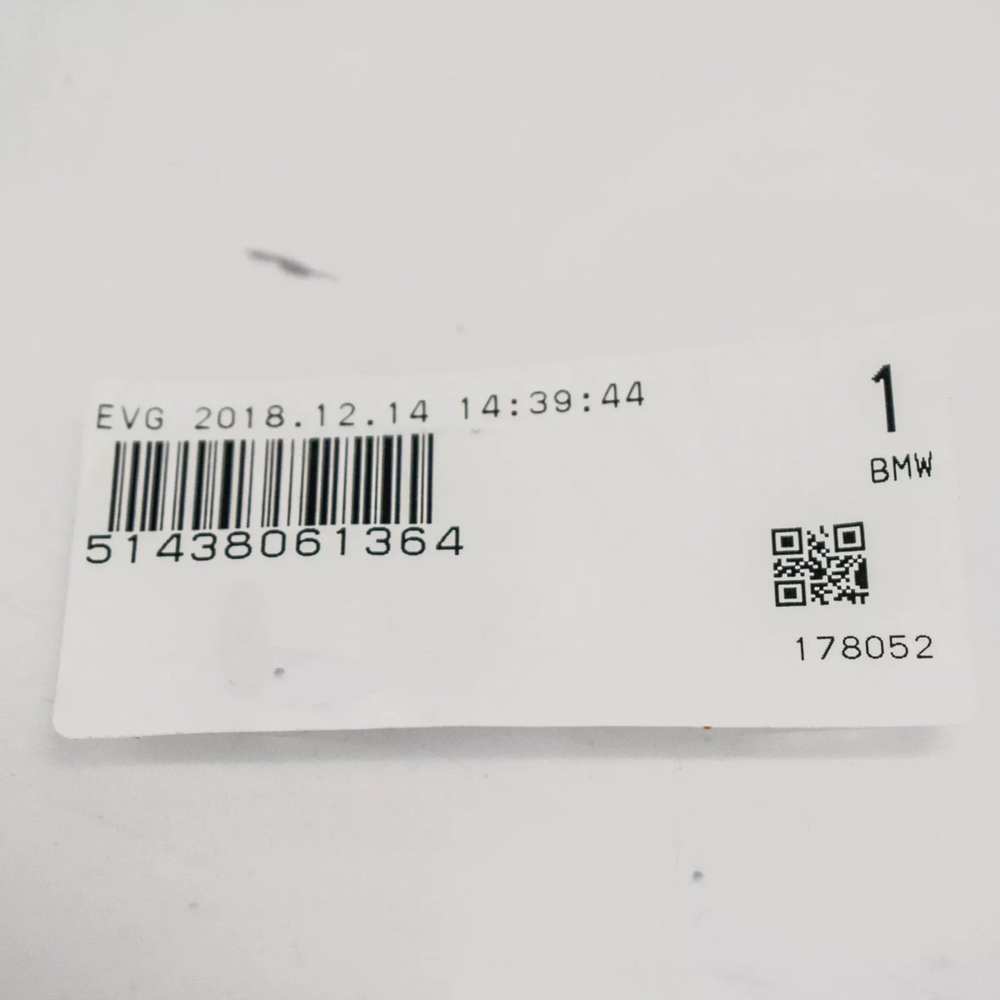 NEW BMW X6 F16 INTERIOR UPPER B PILLAR RIGHT TRIM 51438061364 ORIGINAL