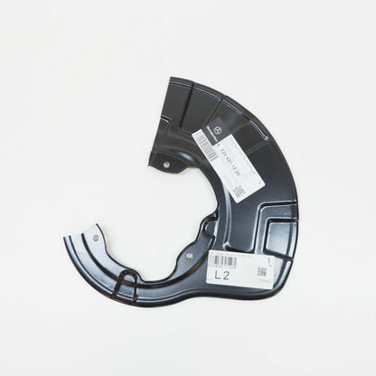 NEW MB S W220 FRONT LEFT WHEEL BRAKE PROTECTIVE PLATE A2204211320 ORIGINAL