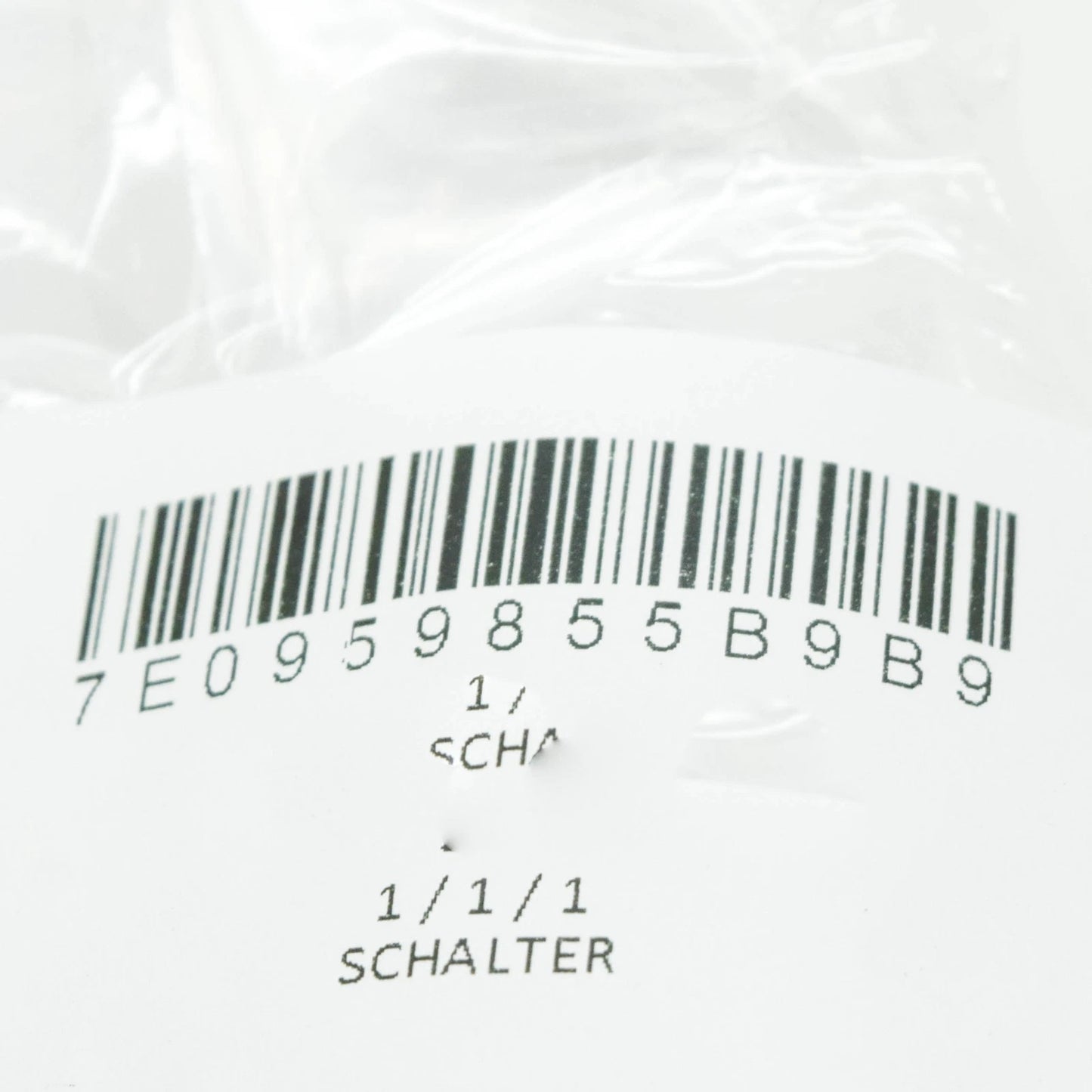 NEW VW TRANSPORTER T5 FRONT LEFT DOOR WINDOW SWITCH LHD 7E0959855B9B9 ORIGINAL