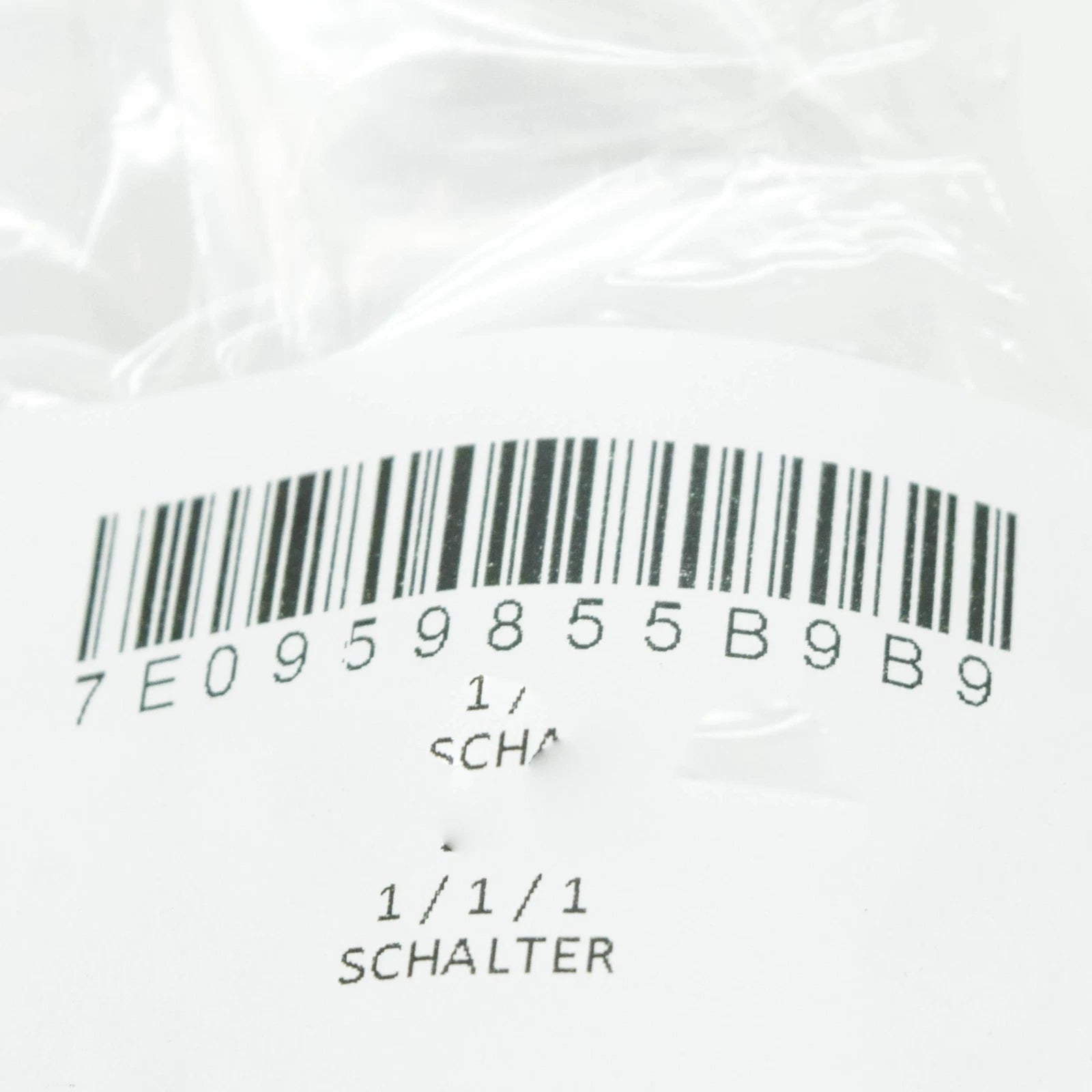 NEW VW TRANSPORTER T5 FRONT LEFT DOOR WINDOW SWITCH LHD 7E0959855B9B9 ORIGINAL