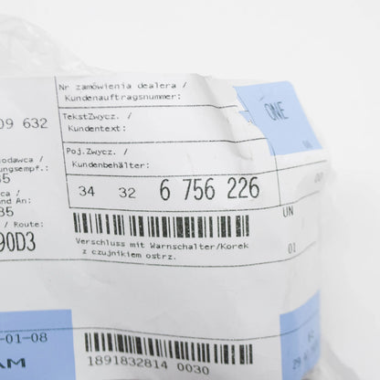 NEW BMW E38 E39 E52 E65 E66 E67 BRAKE CAP WARNING SWITCH 6756226 34326756226