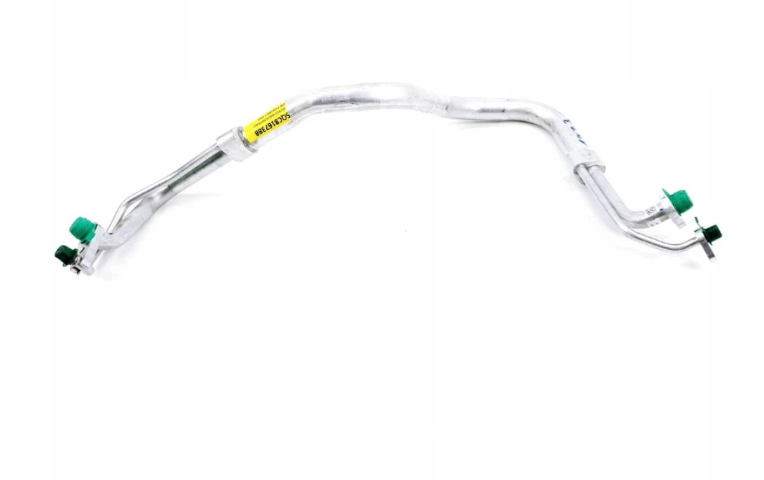 NEW VW TOURAN 5T COOLANT PIPE WITH INNER HEAT EXCHANGER RHD 5QC816738B ORIGINAL