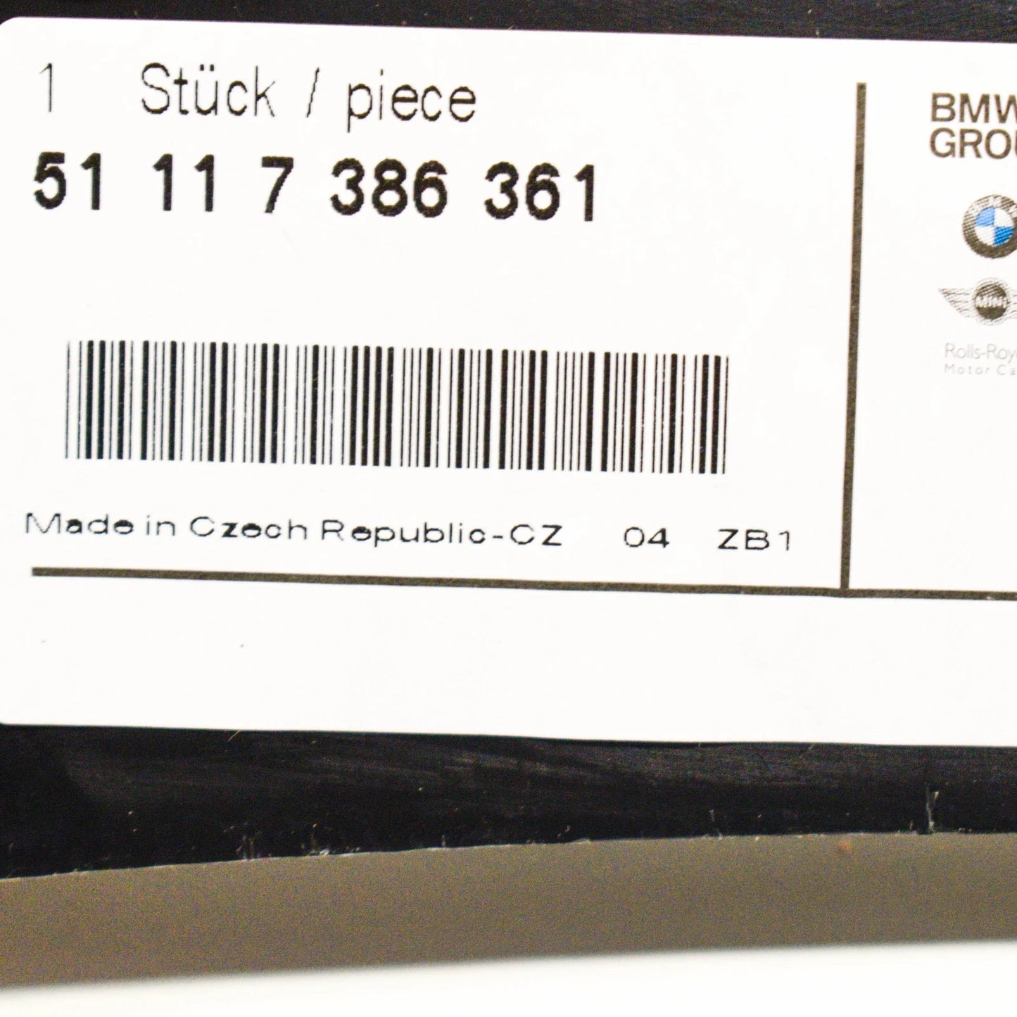 NEW BMW 3 F30 LEFT SIDE FOG LIGHT BRACKET 51117386361 7386361 2016 ORIGINAL