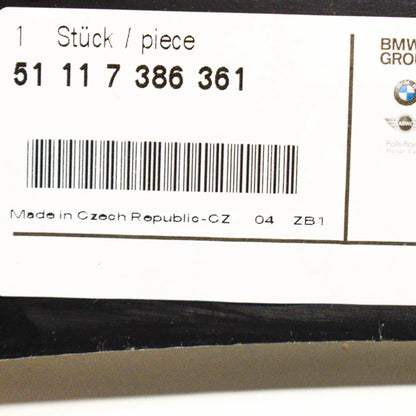 NEW BMW 3 F30 LEFT SIDE FOG LIGHT BRACKET 51117386361 7386361 2016 ORIGINAL