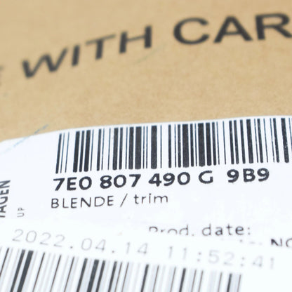 NEW VW TRANSPORTER T6 FRONT BUMPER RIGHT GRILLE TRIM 7E0807490G9B9