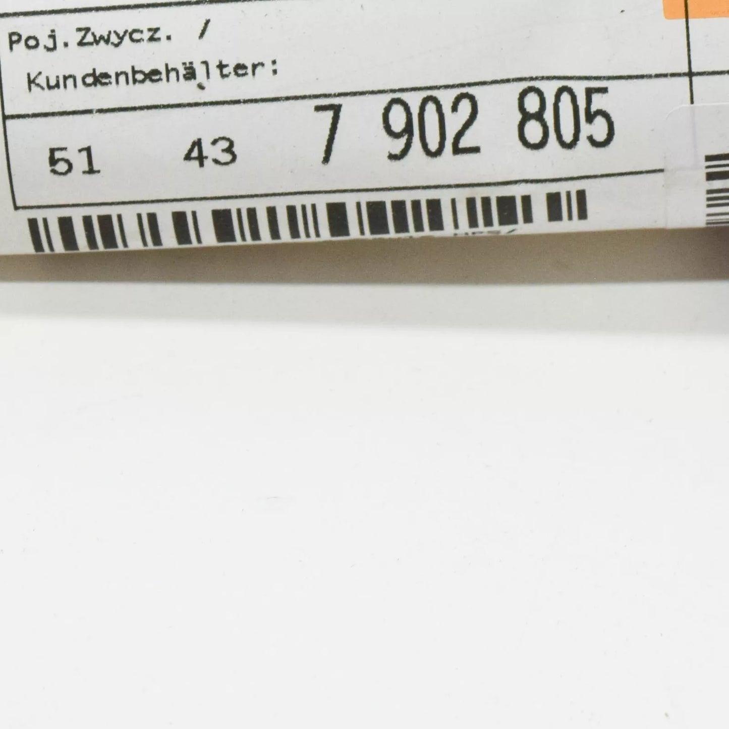 NEW BMW 3 E46 FRONT A-PILLAR COVER TRIM 51437902805 7902805 ORIGINAL