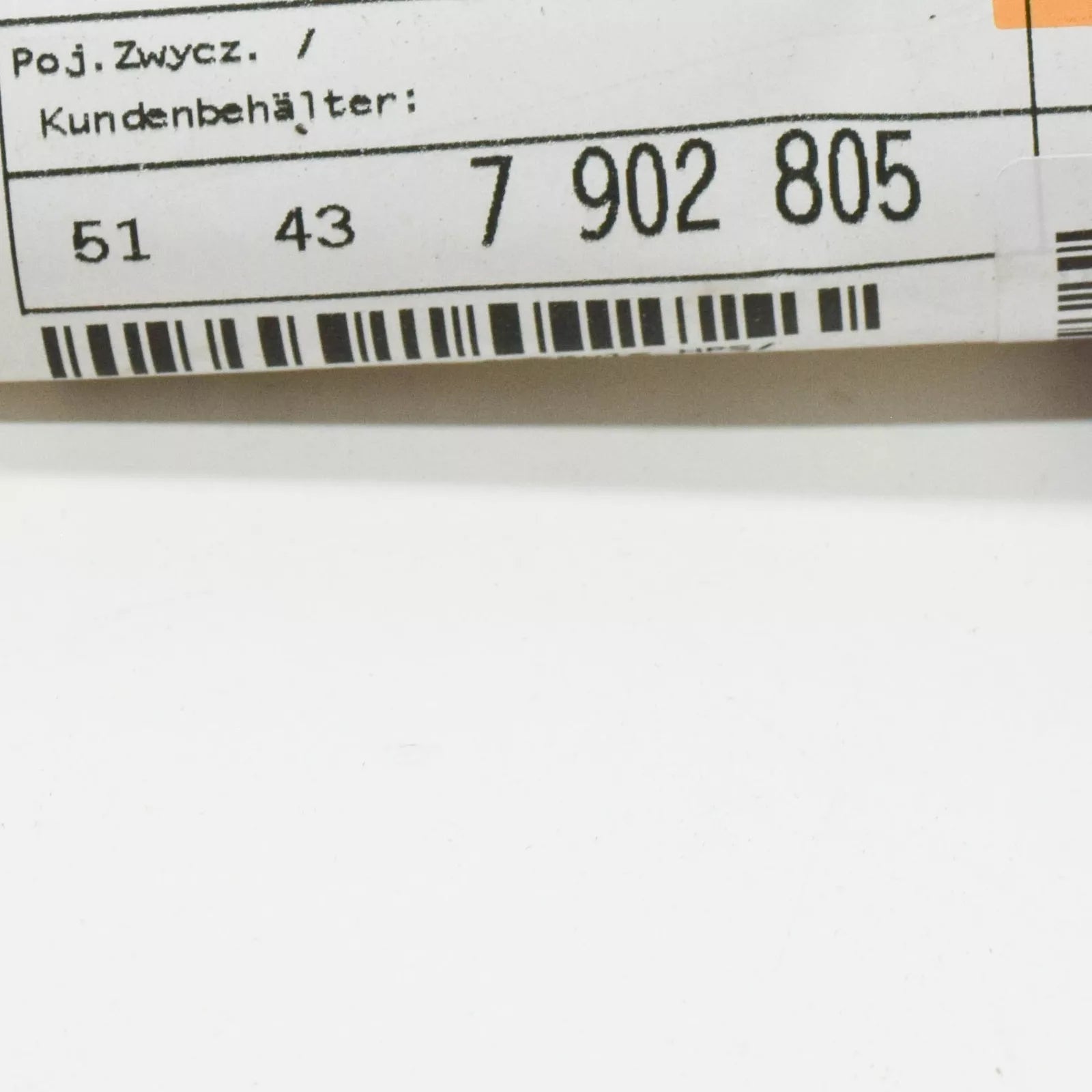 NEW BMW 3 E46 FRONT A-PILLAR COVER TRIM 51437902805 7902805 ORIGINAL