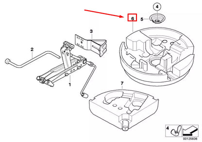NEW BMW 5 E60 ODDMENTS TRAY 71116758781 6758781 ORIGINAL