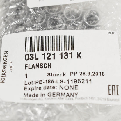 NEW VW TRANSPORTER T5 SEALING FLANGE WITH TEMPERATURE SENDER 03L121131K ORIGINAL