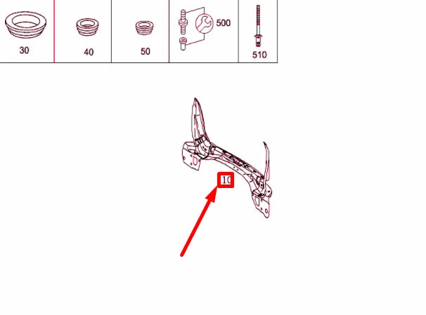 NEW MERCEDES-BENZ C S203 REAR BODY PANEL BOTTOM PANELING A2036400771 ORIGINAL