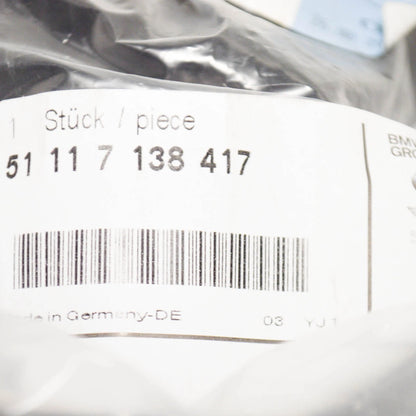 NEW BMW 3 E90 FRONT BUMPER LEFT CLOSED GRILLE 51117138417 7138417 ORIGINAL