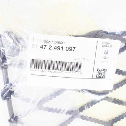 NEW BMW 3 E36 FRONT FLOOR STORAGE PARCEL NET 51472491097 2491097 ORIGINAL