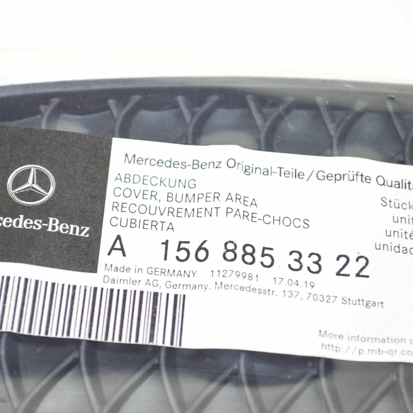 NEW MERCEDES BENZ GLA X156 FRONT BUMPER LEFT GRILLE COVER A1568853322 GENUINE