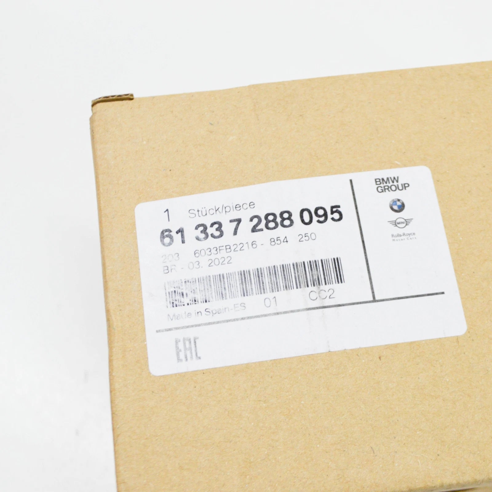 NEW BMW X5 E70 HORN HIGH TONE 61337288095 ORIGINAL