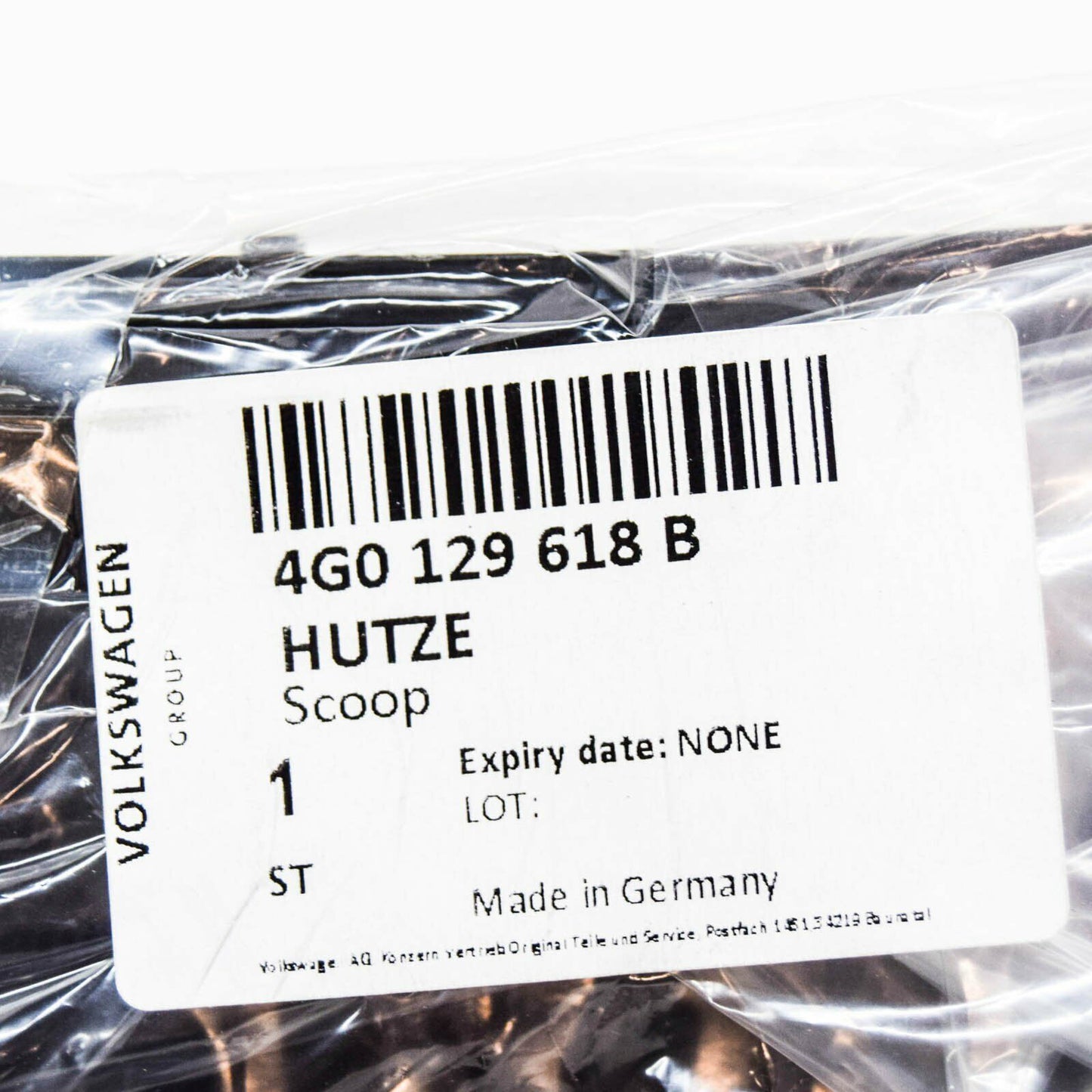 NEW AUDI A6 C7 INTAKE AIR DUCT 4G0129618B ORIGINAL