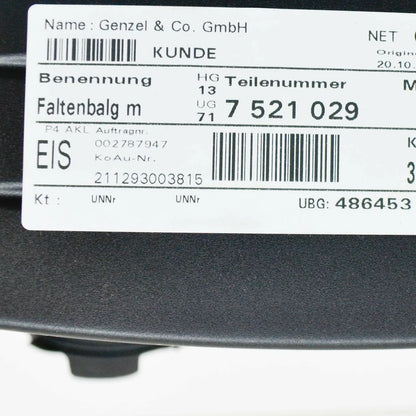 NEW BMW 5 E60 AIR INTAKE TUBE 7521029 13717521029 ORIGINAL