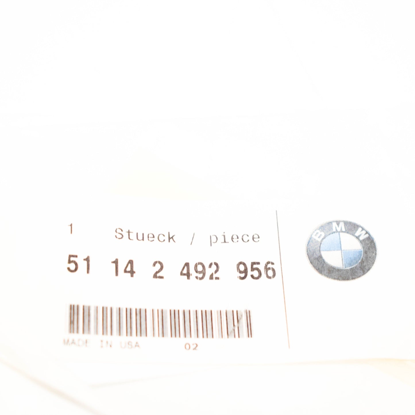 new bmw z3 m3 e36 door sill decal sticker 51142492956 original