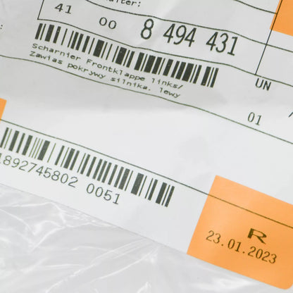 NEW BMW 3 G20 FRONT LEFT HOOD HINGE 41008494431 8494431 ORIGINAL