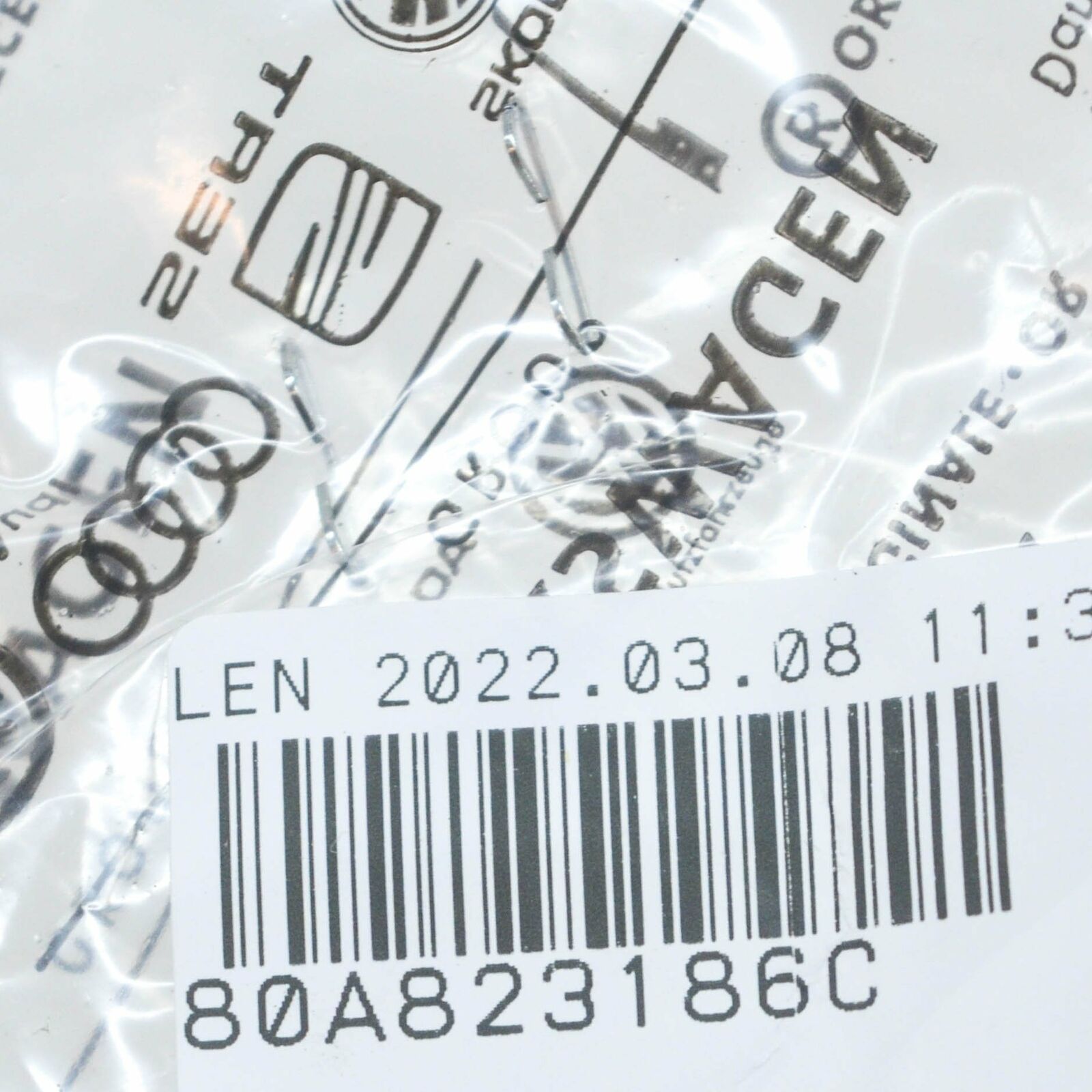 NEW AUDI Q5 FY 80A FRONT BONNET HOOD SAFETY STRIKER PLATE 80A823186C ORIGINAL