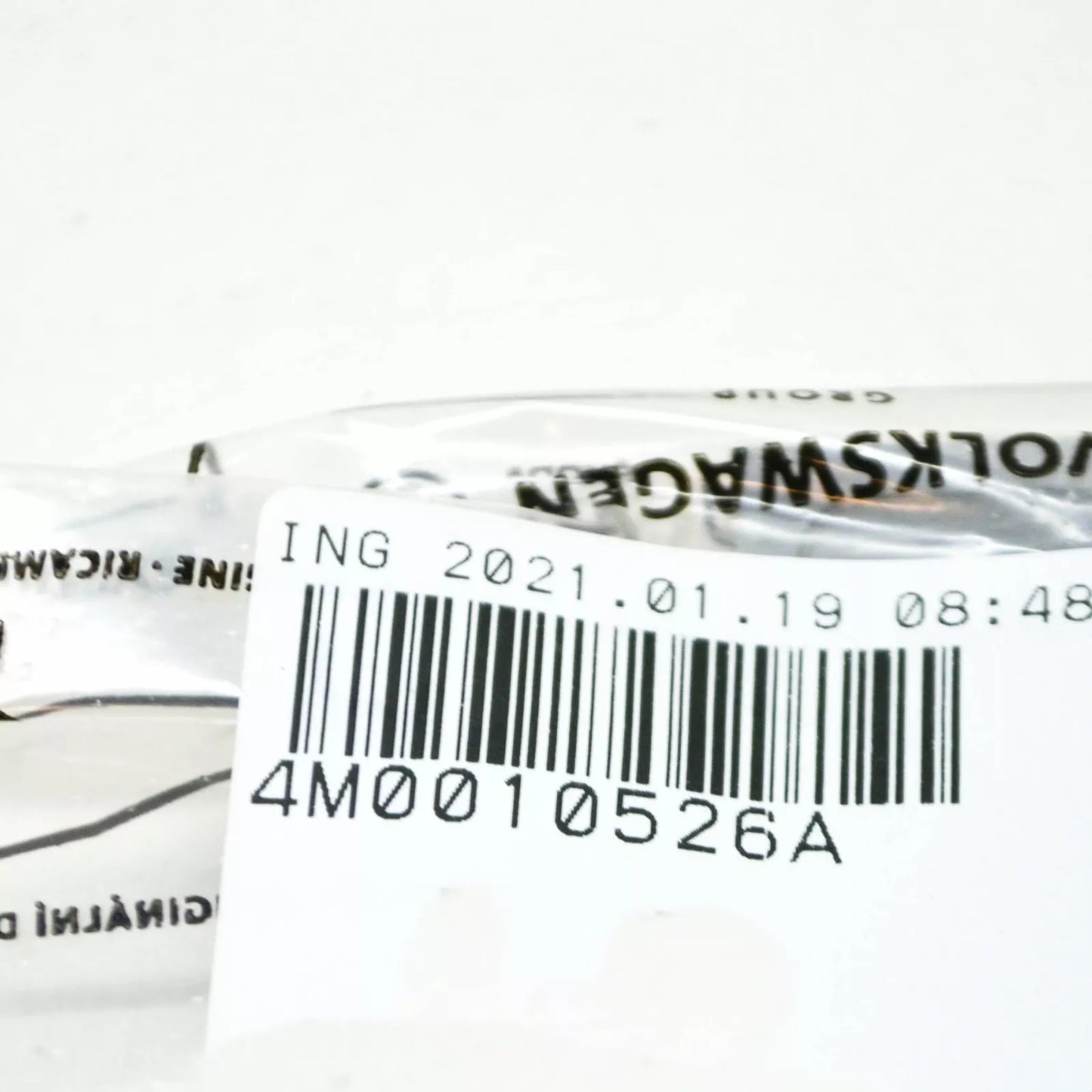 NEW AUDI Q7 4M TRAILER OPERATION STICKER LABEL 4M0010526A ORIGINAL