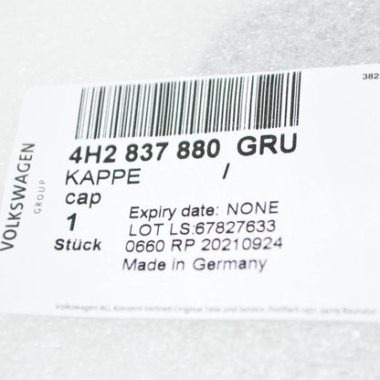 NEW AUDI A6 ALLROAD 4G FRONT RIGHT HANDLE KEY HOLE TRIM RHD 4H2837880GRU