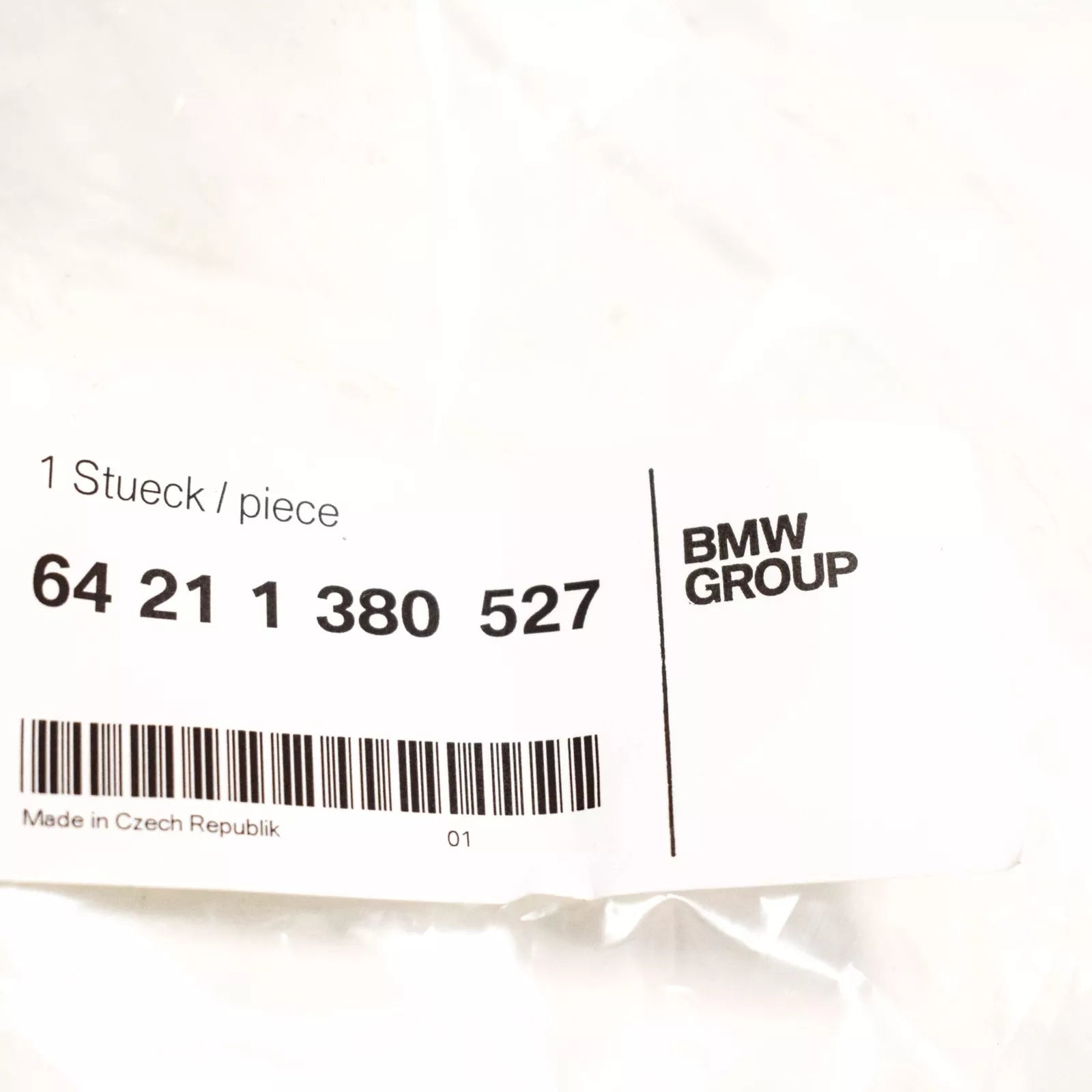 NEW BMW 3 E30 INLET HEATER HOSE 64211380527 1380527 ORIGINAL