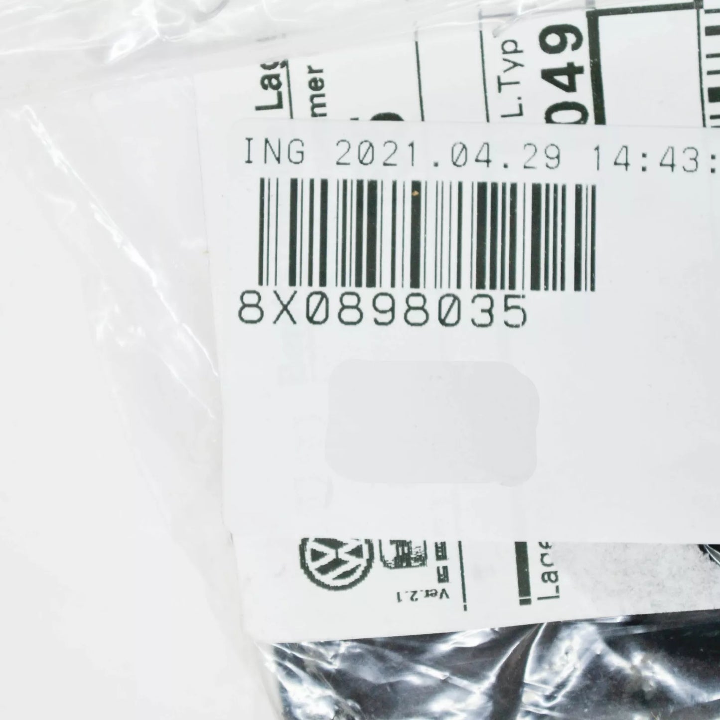 NEW AUDI A1 MK1 GLOVE COMPARTMENT SUNDRY PARTS KIT 8X0898035 ORIGINAL