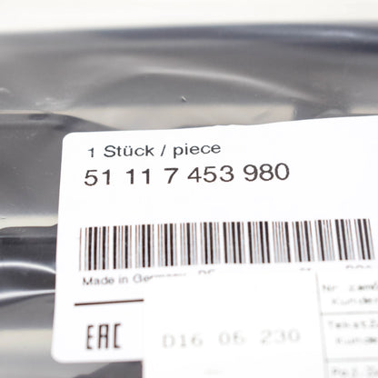 NEW BMW X1 F48 FRONT BUMPER RIGHT GRILLE 51117453980 7453980 2015 ORIGINAL