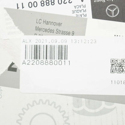 NEW MERCEDES-BENZ S W220 RADIATOR GRILLE SHELL PLATE A2208880011