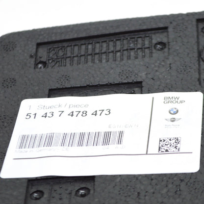NEW BMW I8 I12 LEFT DOOR SILL COVER FOAM PAD 51437478473 7478473 ORIGINAL
