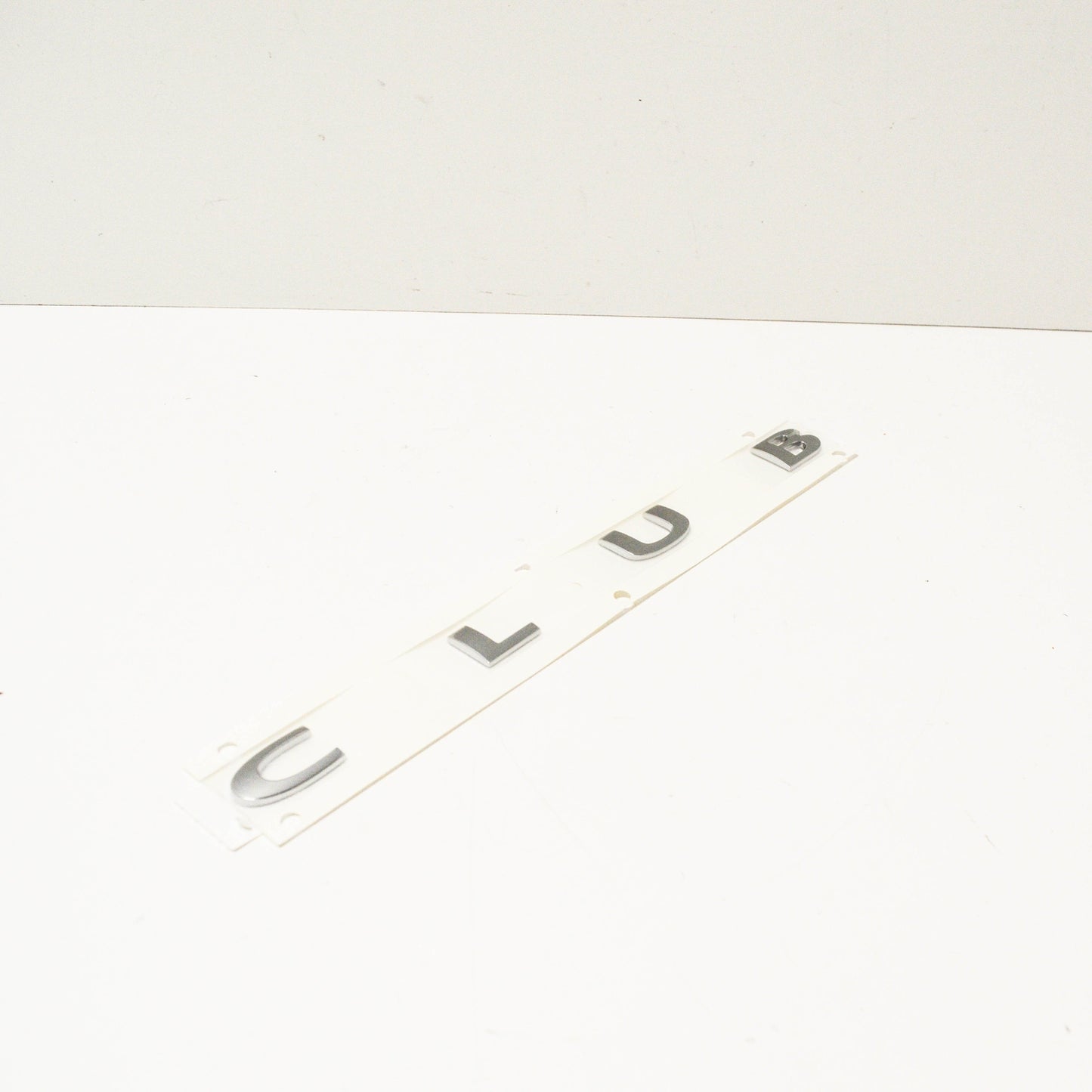 new mini clubman f54 rear bumper left emblem badge chrome 51147376043 original