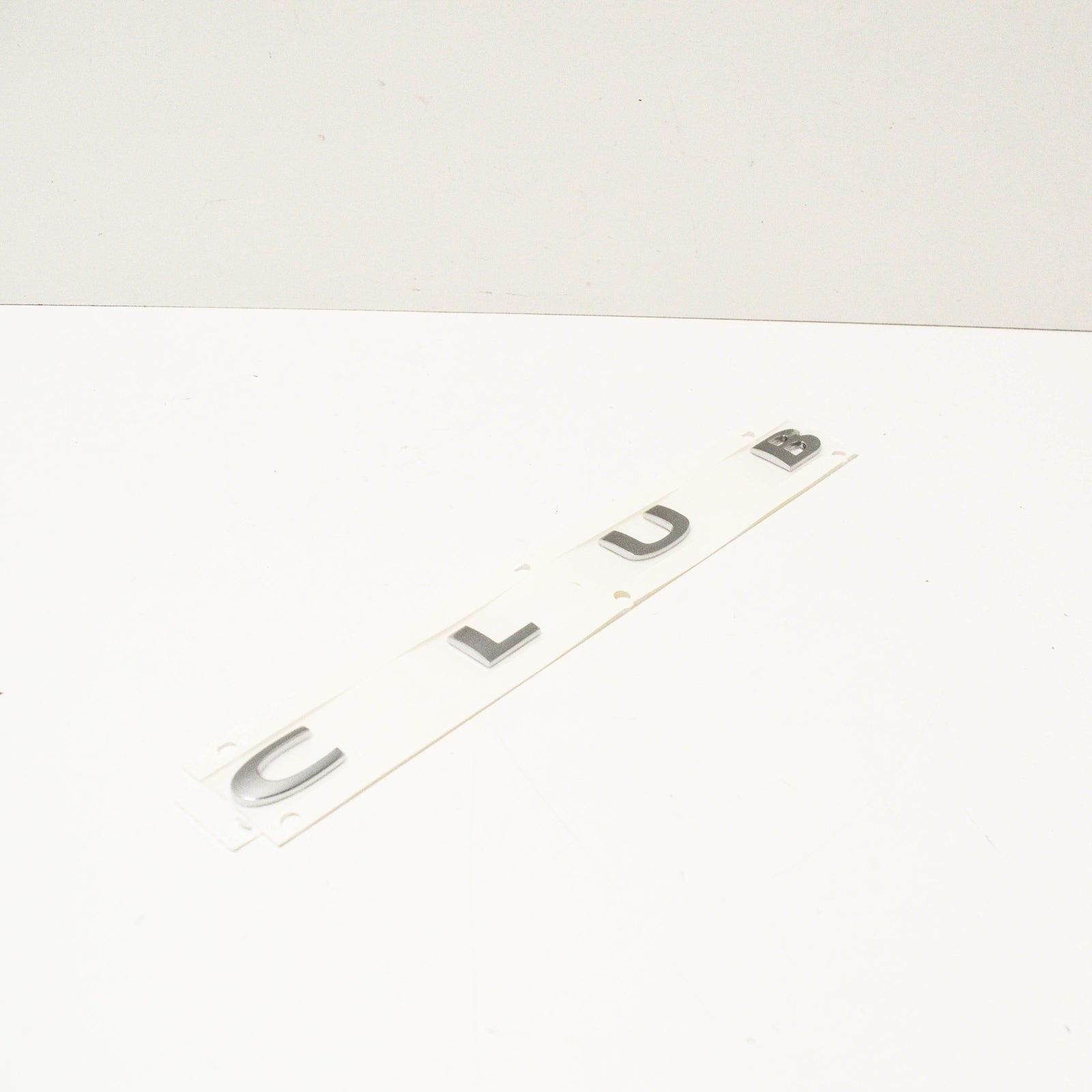 new mini clubman f54 rear bumper left emblem badge chrome 51147376043 original