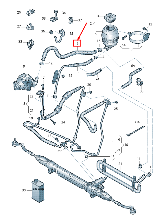 new audi a4 allroad b8 engine intake hose 8k0422887ak original