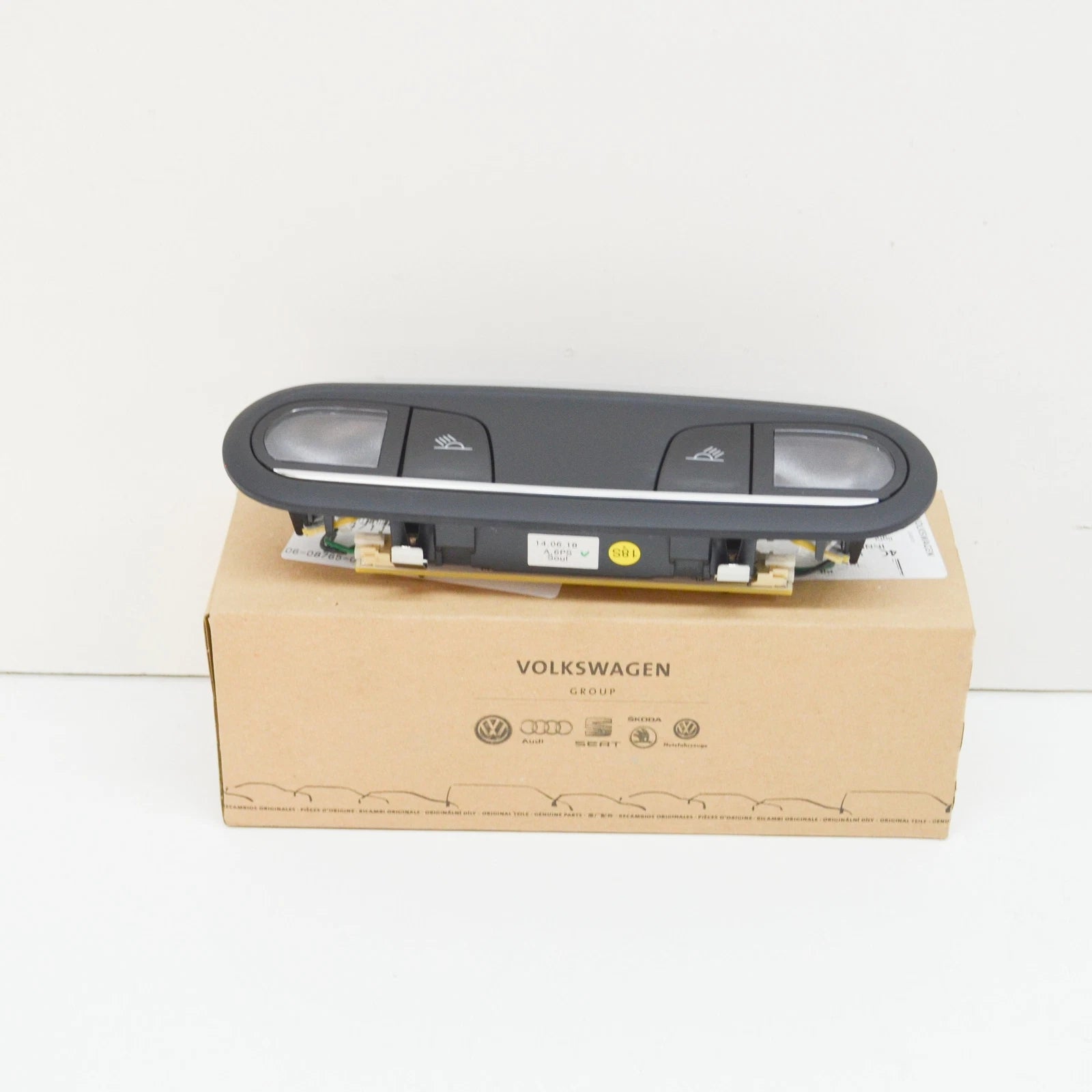 NEW AUDI A7 SPORTBACK 4G REAR DOME LIGHT SWITCH 4G0947111A6PS