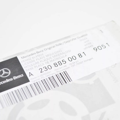 NEW MERCEDES-BENZ SL R230 FRONT LICENSE PLATE HOLDER A23088500819051