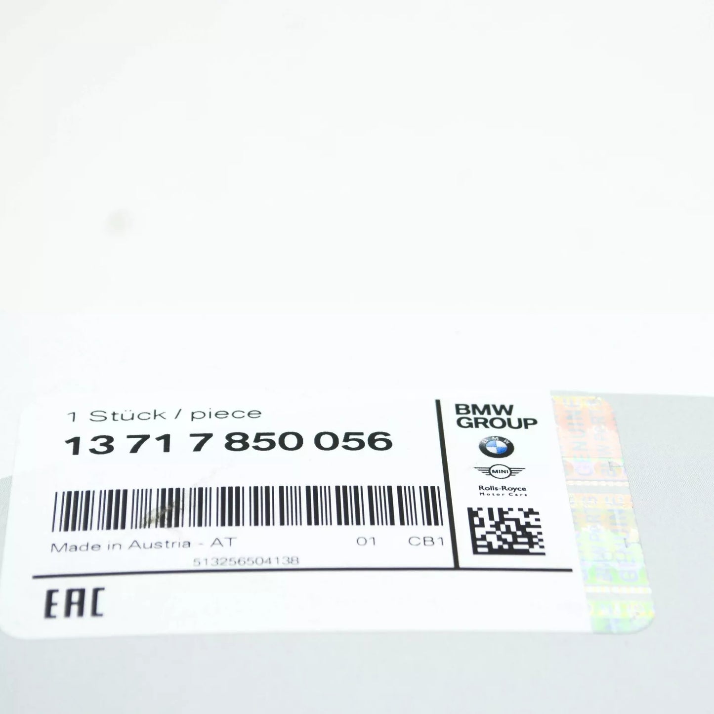 NEW BMW X6 F16, F86 ENGINE AIR FILTER 13717850056 7850056 ORIGINAL