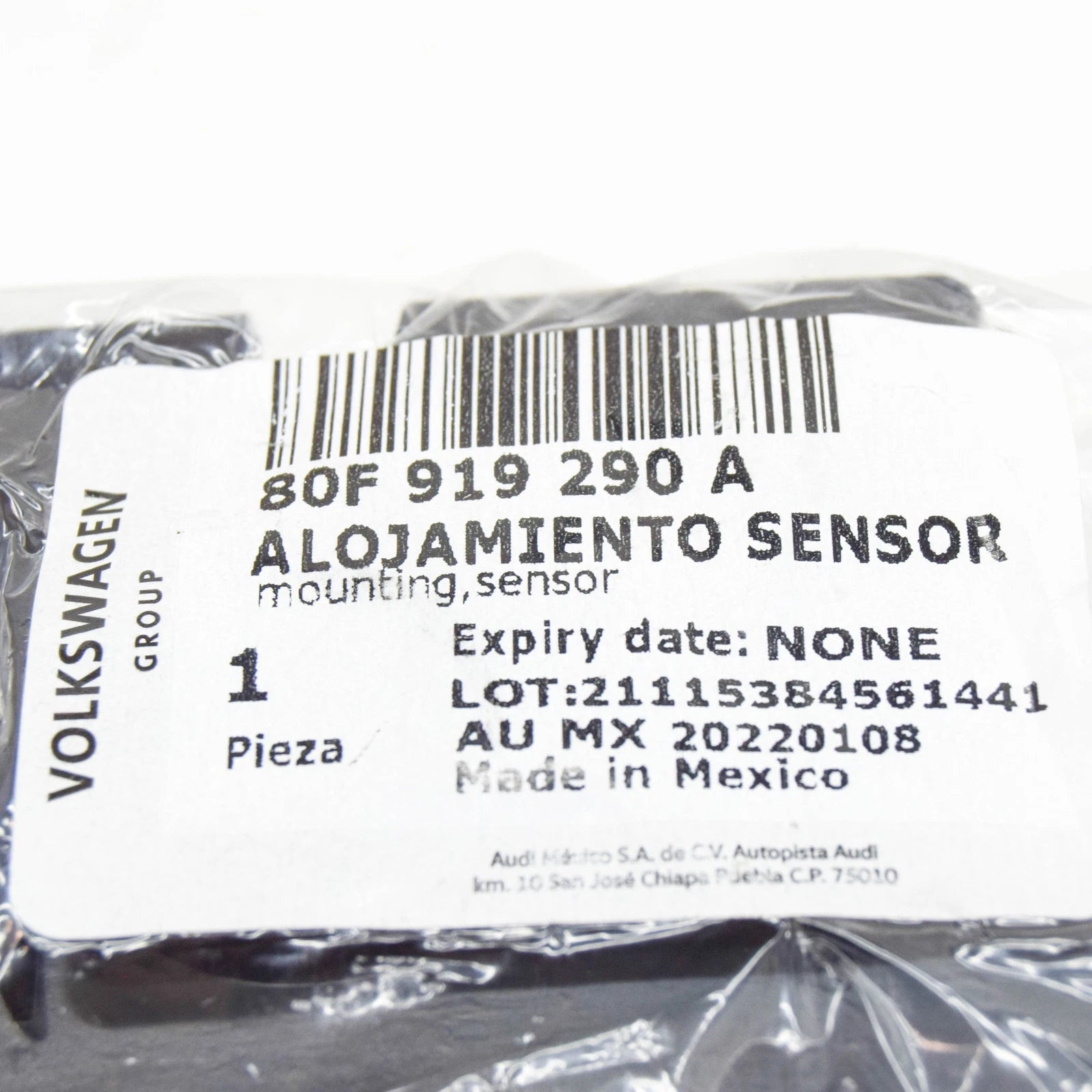 NEW AUDI Q5 FY REAR PDC RIGHT OUTER PARKING SENSOR HOLDER 80F919290A ORIGINAL